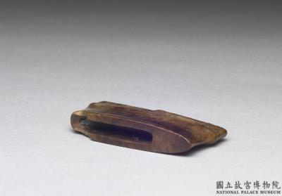 图片[3]-Jade ornament for the wooden handle of a yue axe, early Liangzhu culture-China Archive